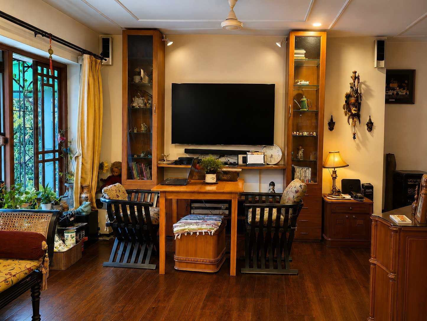 The work area at Personacare, where sessions with Nivedita Bhattacharjee are held